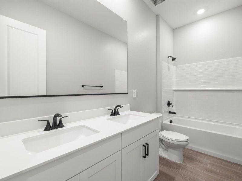 Furnished interior view inside a new home in Paloma Creek - Signature Series, Surprise (Image 9).