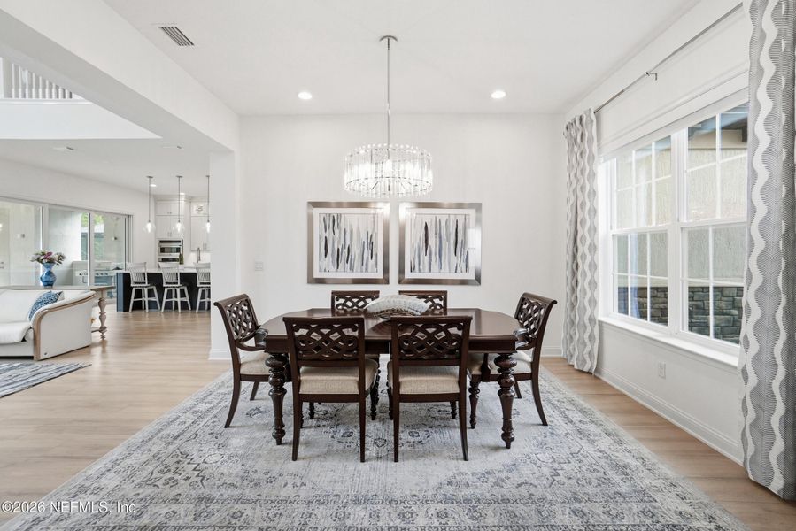 Furnished interior view inside a new home in Tamaya, Jacksonville (Image 16).