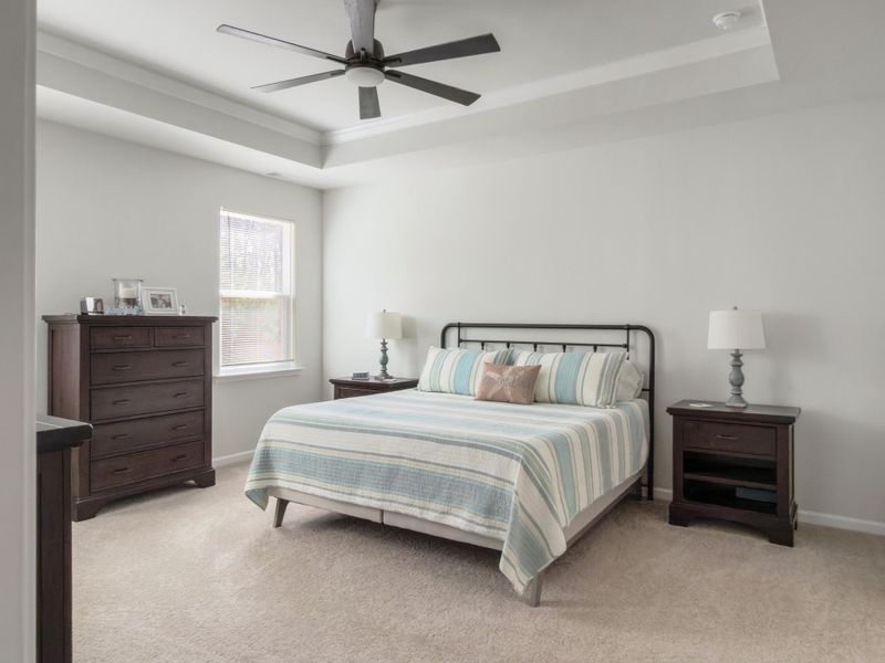 Furnished interior view inside a new home in , Summerville (Image 17). Furnished interior view inside a new home in , Summerville (Image 17).