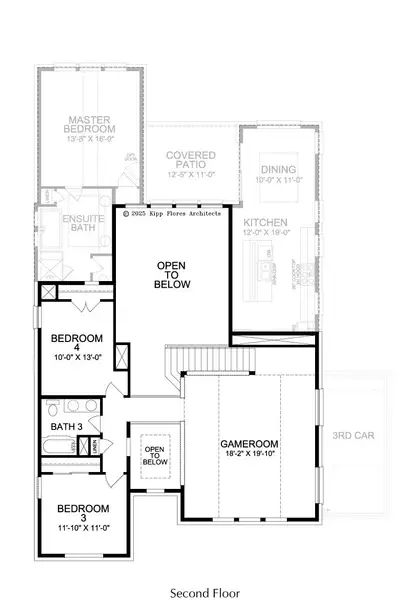 2D floor plan layout for the Alderidge by Landon Homes in Lexington Frisco, Frisco, TX (Image 4). 2D floor plan layout for the Alderidge by Landon Homes in Lexington Frisco, Frisco, TX (Image 4).