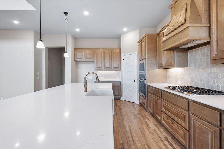 Furnished interior view inside a new home in Estates at Baker Park, Sherman (Image 18).