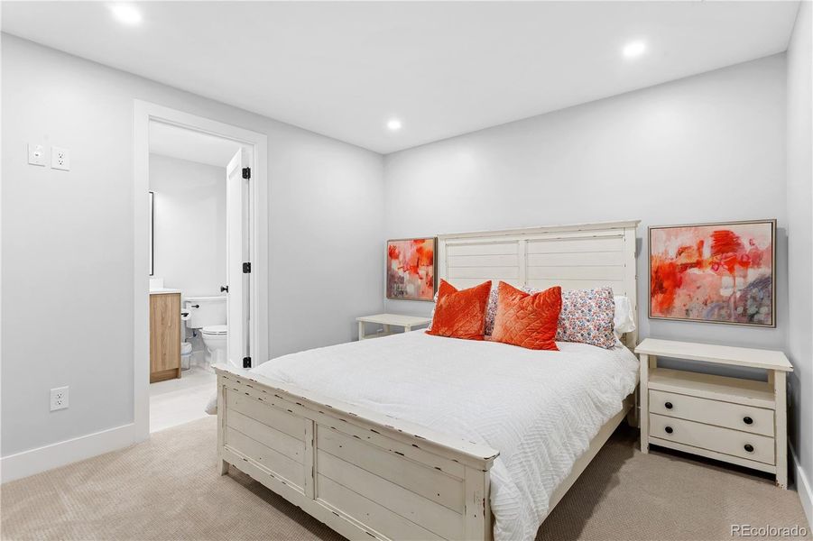 Furnished interior view inside a new home in , Denver (Image 15).