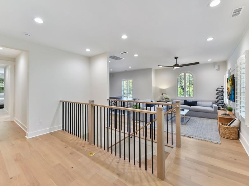 Representative furnished interior of a home built from the Marin-Expanded by Classica Homes in Riverchase Estates, Lancaster (Image 76).
