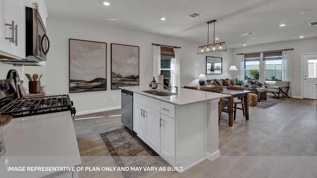 Furnished interior view inside a new home in Whisper South, San Marcos (Image 11). Furnished interior view inside a new home in Whisper South, San Marcos (Image 11).