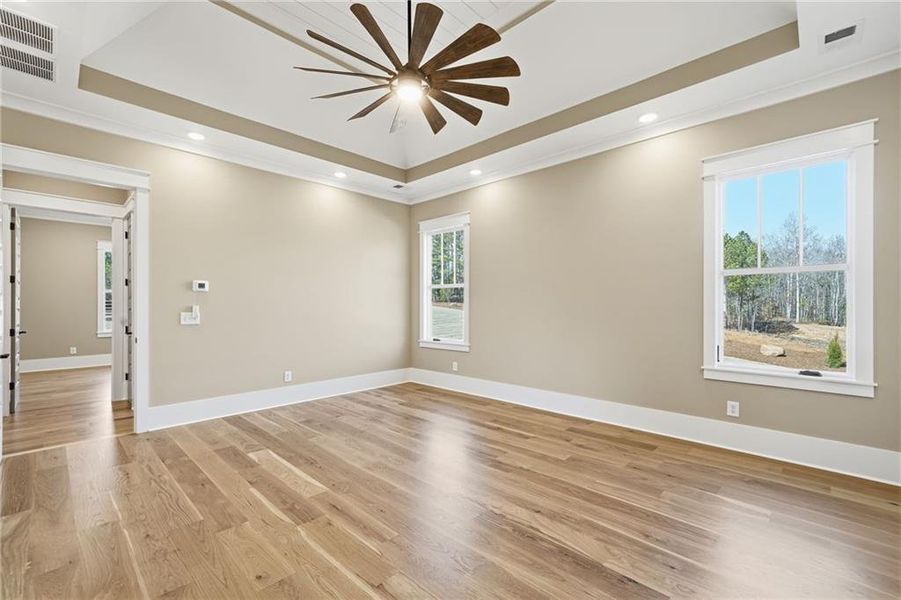 Spacious, unfurnished interior of a new home in , White (Image 22). Spacious, unfurnished interior of a new home in , White (Image 22).