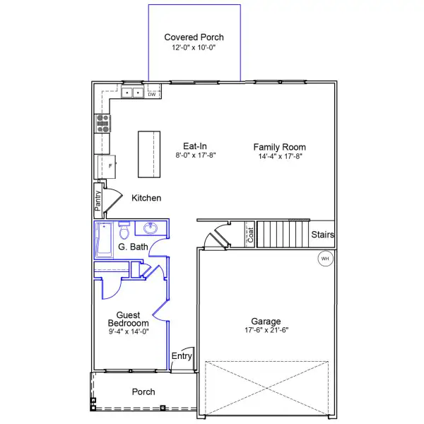 2D floor plan layout of this home in Hanes Lake, Winston-Salem, NC (Image 2). 2D floor plan layout of this home in Hanes Lake, Winston-Salem, NC (Image 2).