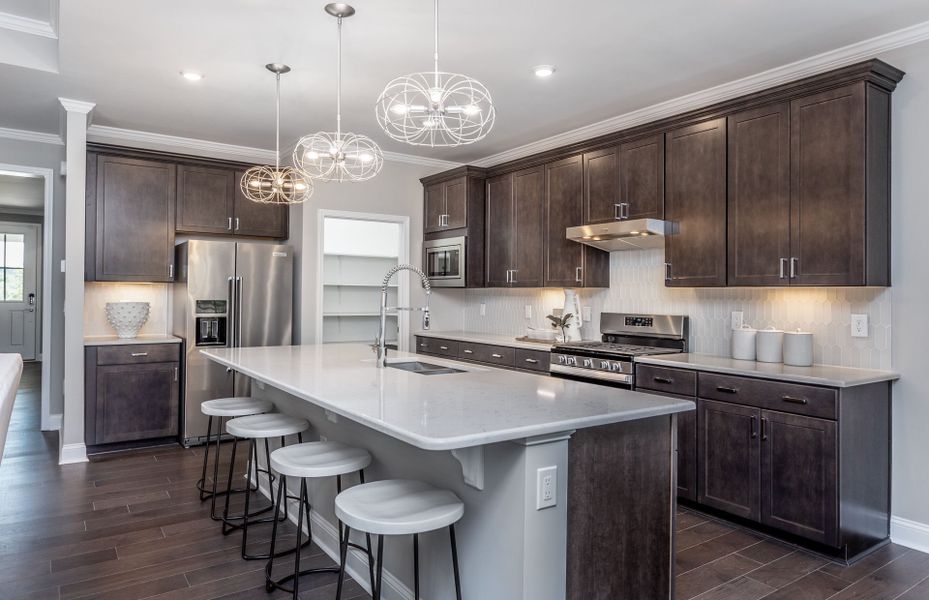 Furnished interior view inside a new home in Kinsdale, Lancaster (Image 11).