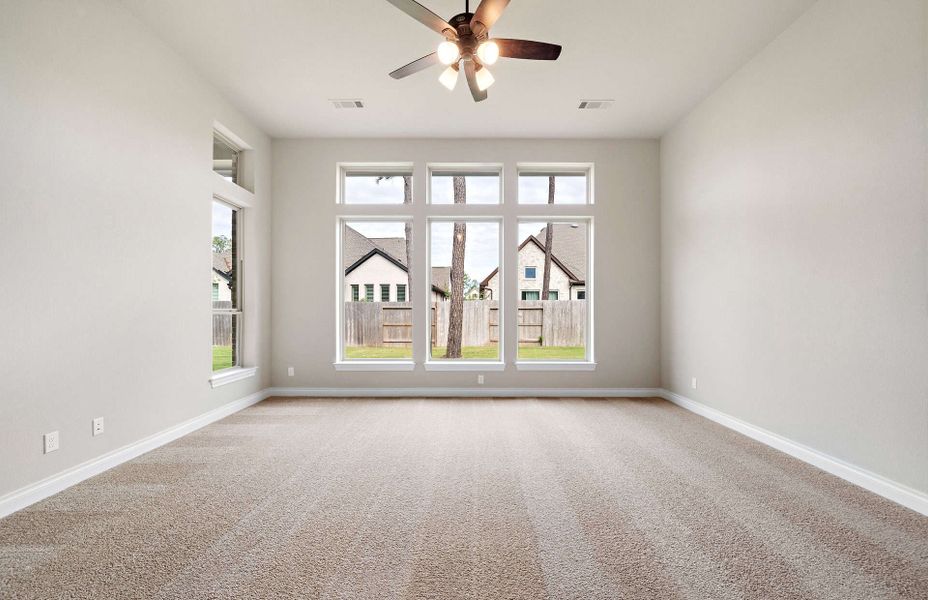 Representative unfurnished interior of a home built from the 3663AU by Ravenna Homes in Audubon 60′, Magnolia (Image 25).