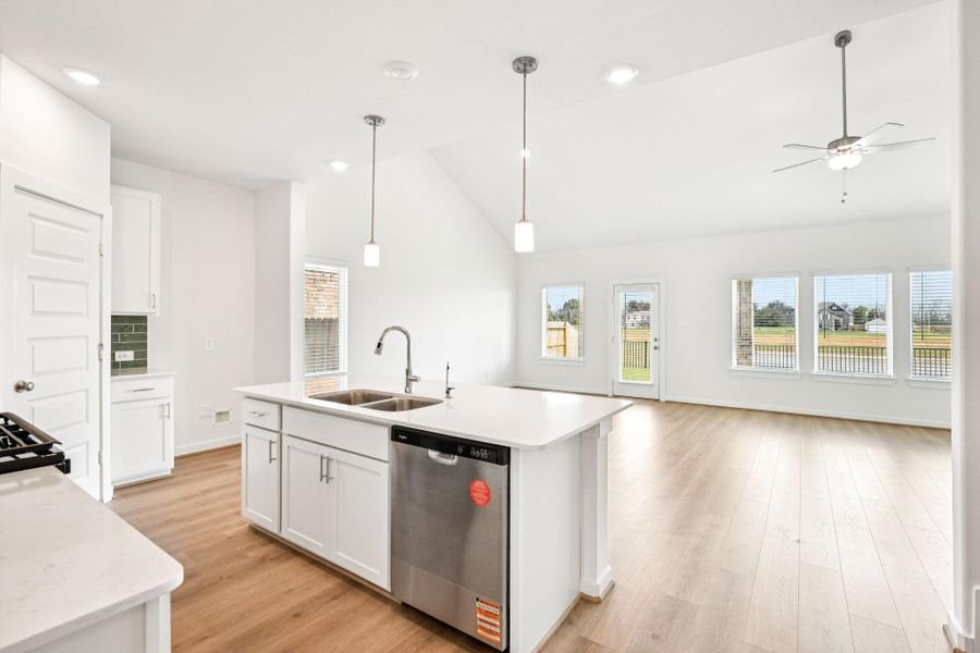 Photo is not of the actual home, but is an inspirational photo of builder’s model home and may depict options, furnishings, and/or decorator features that are not included