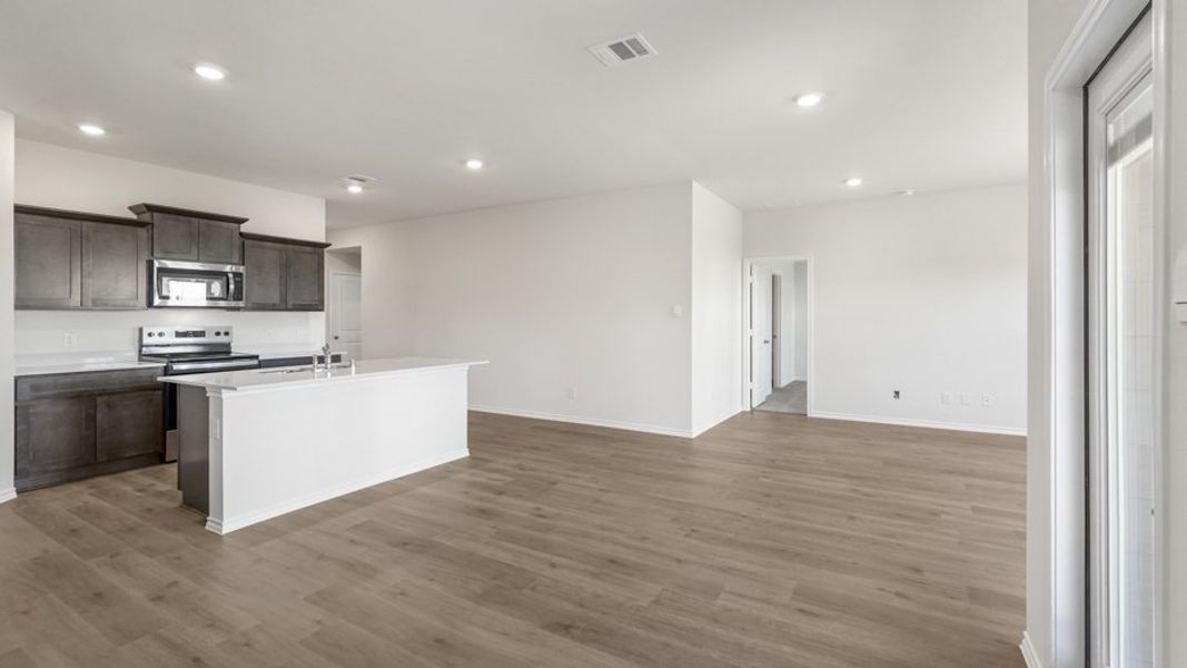 Furnished interior view inside a new home in Valor Farms, Royse City (Image 10).