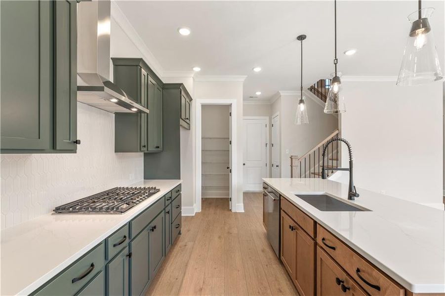 Furnished interior view inside a new home in Bellhaven, Smyrna (Image 7).