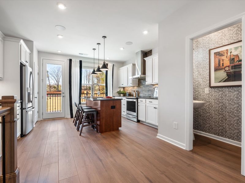 Furnished interior view inside a new home in Southmont, Charlotte (Image 10).