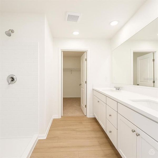 Furnished interior view inside a new home in , Parrish (Image 6).