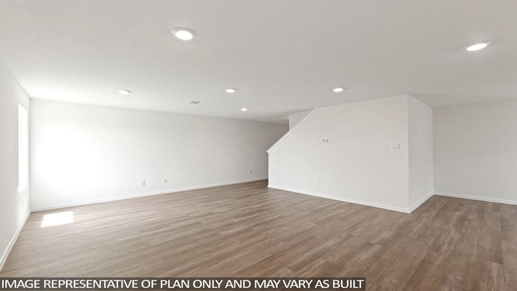 Spacious, unfurnished interior of a new home in Lexington Heights, Willis (Image 19).