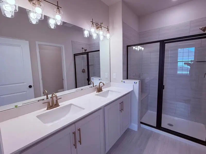 Furnished interior view inside a new home in Promenade at Clari Park, Murfreesboro (Image 5).