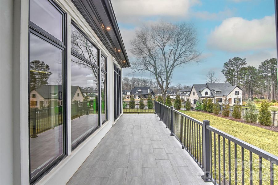 Exterior details and patio area of a home in , Weddington (Image 3). Exterior details and patio area of a home in , Weddington (Image 3).