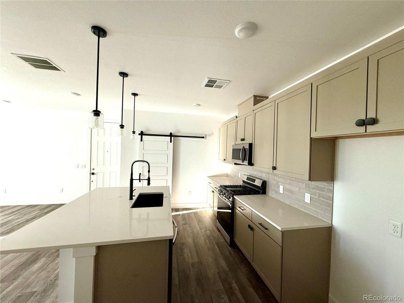 Furnished interior view inside a new home in , Parker (Image 8).