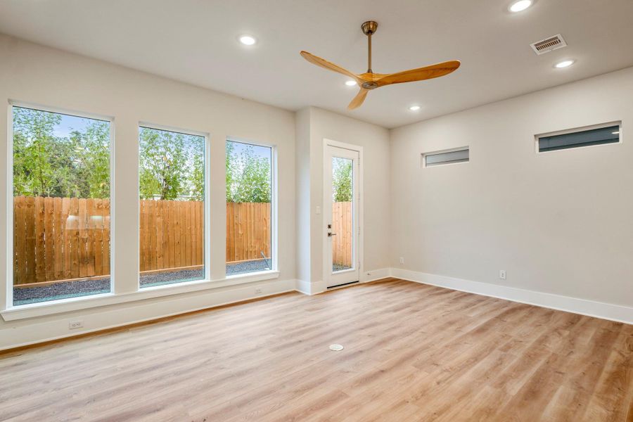 Spacious, unfurnished interior of a new home in , Houston (Image 19). Spacious, unfurnished interior of a new home in , Houston (Image 19).