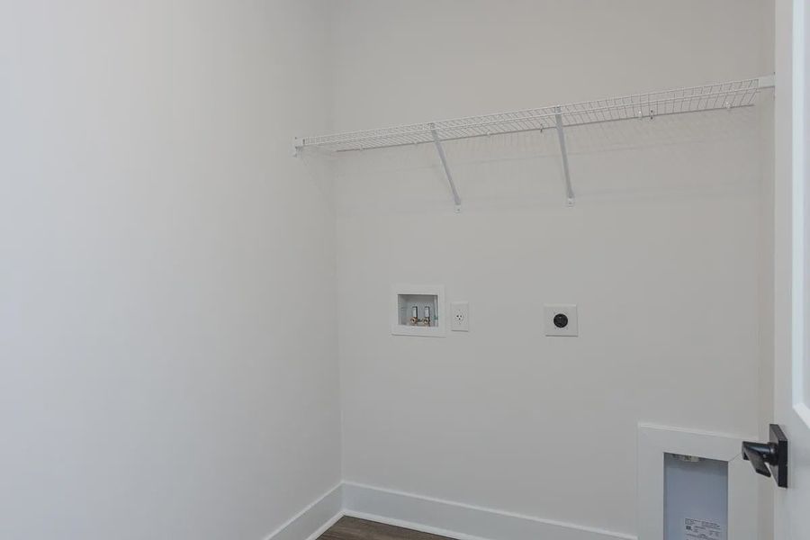 Representative unfurnished interior of a home built from the 1808 Townhome by Adams Homes in Parkstone Place Townhomes, Roebuck (Image 27). Representative unfurnished interior of a home built from the 1808 Townhome by Adams Homes in Parkstone Place Townhomes, Roebuck (Image 27).