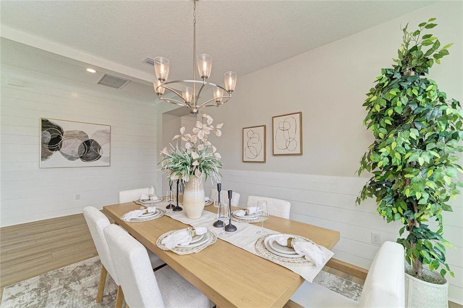 Furnished interior view inside a new home in Barrington Preserve, Parrish (Image 32).
