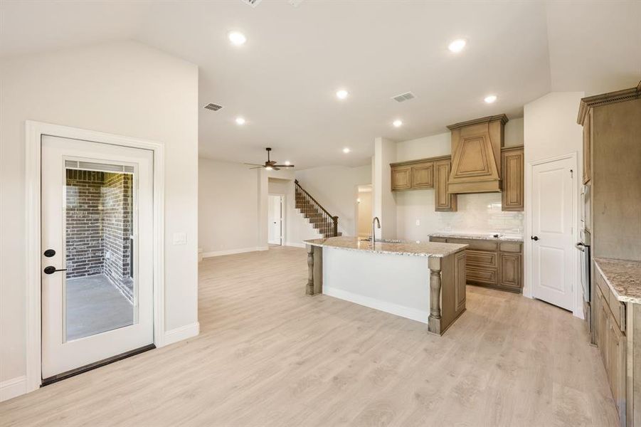 Furnished interior view inside a new home in Coyote Crossing, Godley (Image 19). Furnished interior view inside a new home in Coyote Crossing, Godley (Image 19).