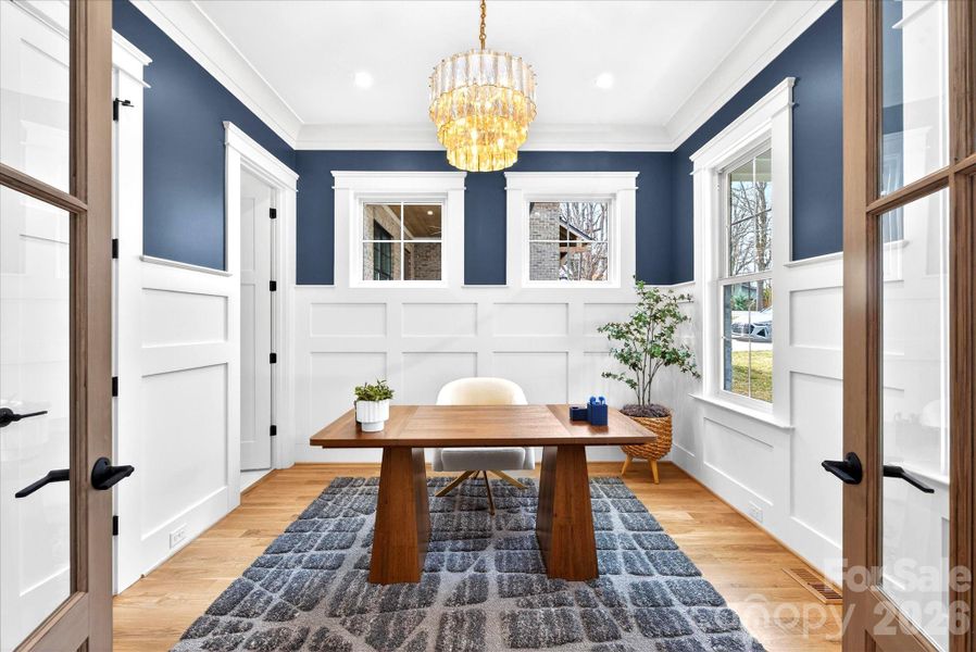 Furnished interior view inside a new home in , Charlotte (Image 12). Furnished interior view inside a new home in , Charlotte (Image 12).