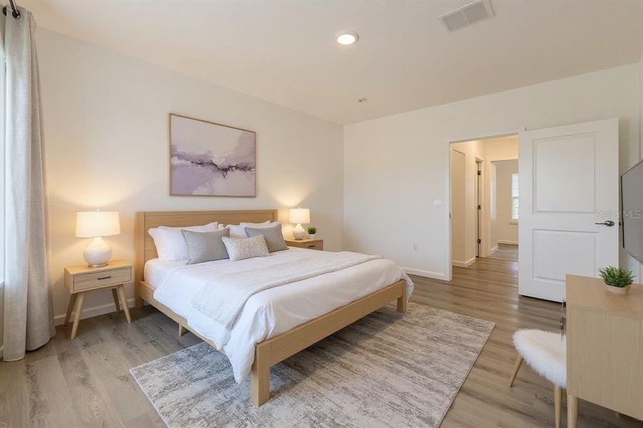 Furnished interior view inside a new home in , Orlando (Image 7). Furnished interior view inside a new home in , Orlando (Image 7).