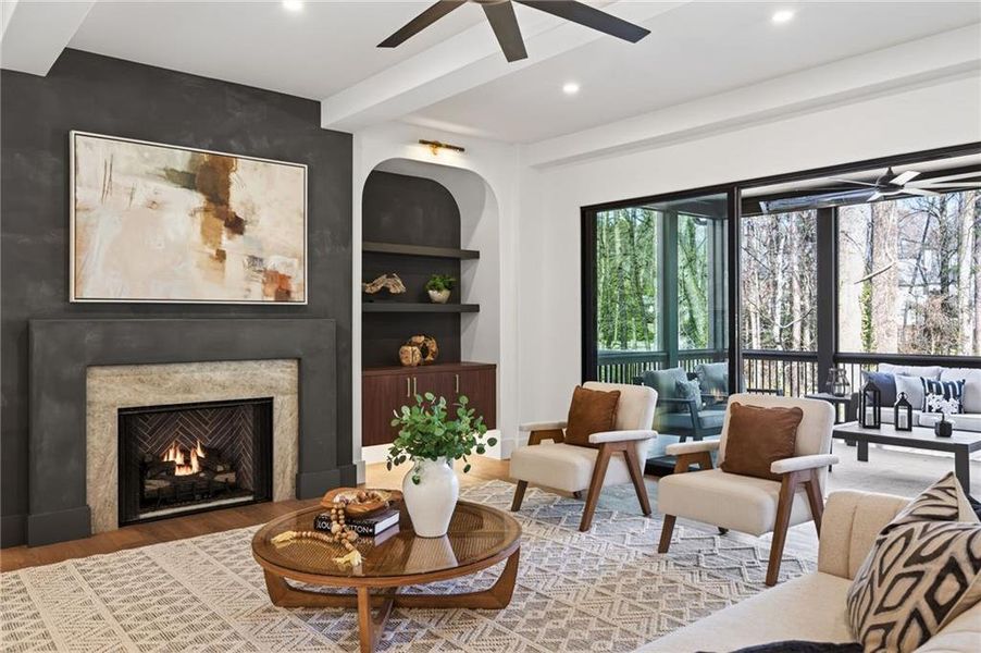 Furnished interior view inside a new home in , Brookhaven (Image 43). Furnished interior view inside a new home in , Brookhaven (Image 43).