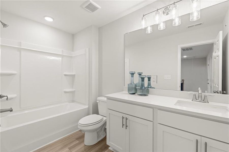 Furnished interior view inside a new home in Hemingway, Cumming (Image 19).