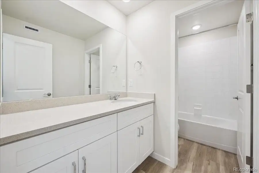 Furnished interior view inside a new home in Coyote Creek, Fort Lupton (Image 4).