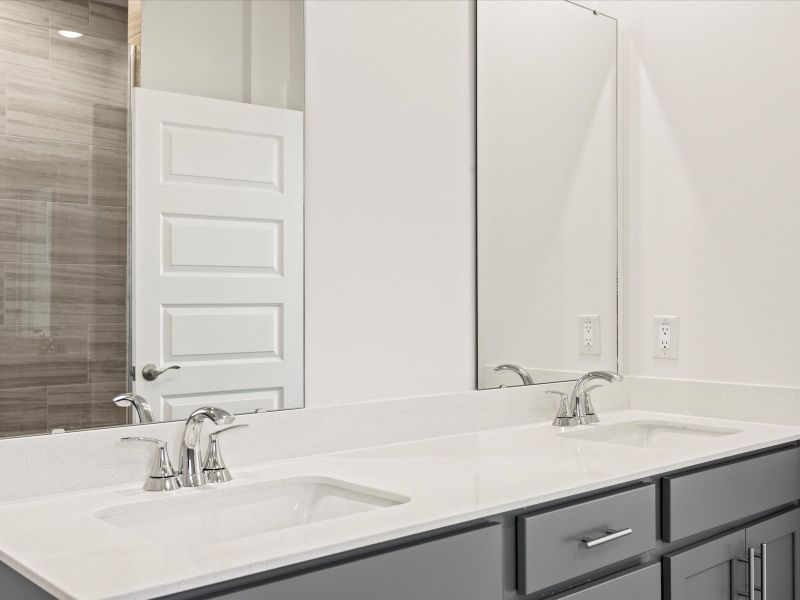 Close-up of interior finishes inside a home in The Coves at Lakes of Cane Bay II, Summerville (Image 15).