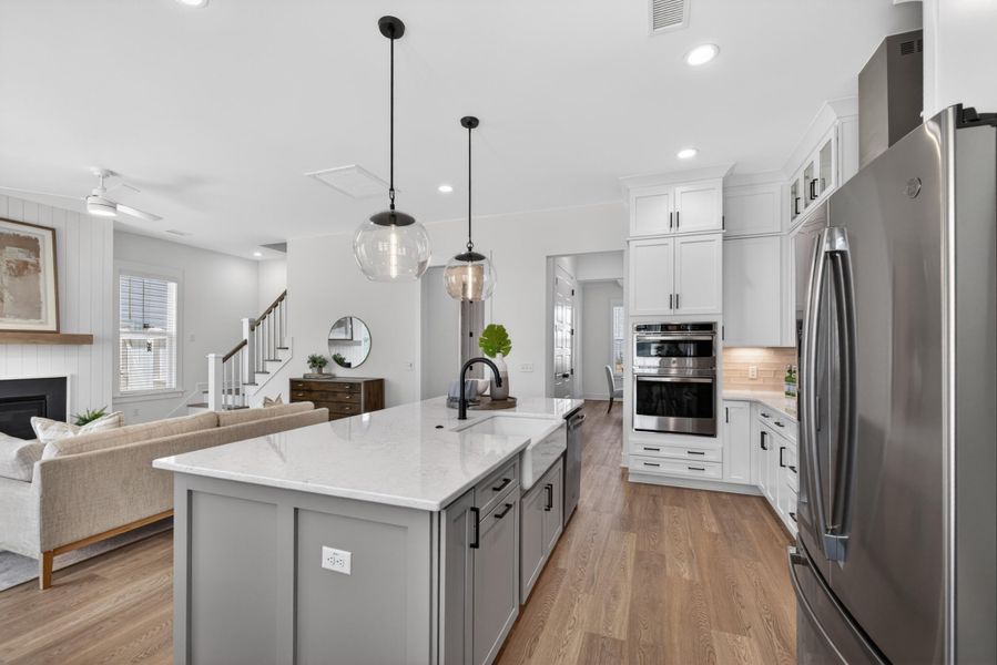 Furnished interior view inside a new home in , Summerville (Image 8).