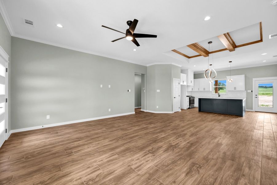 Representative unfurnished interior of a home built from the Magnolia by Zeal Home Builders in Horizon Meadow Estates, Paradise (Image 22).