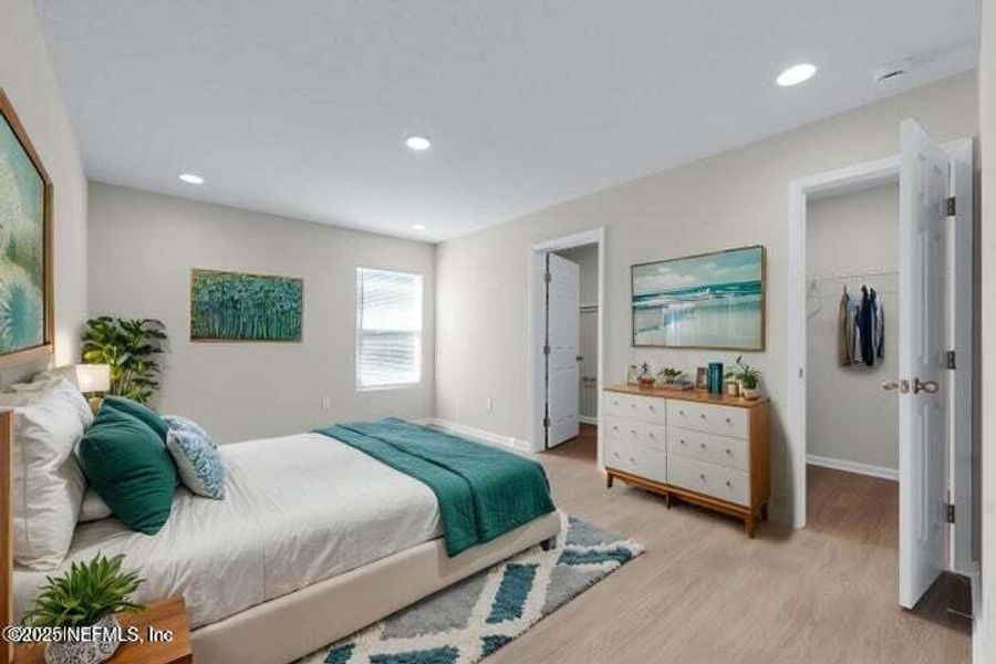 Furnished interior view inside a new home in , Jacksonville (Image 9). Furnished interior view inside a new home in , Jacksonville (Image 9).