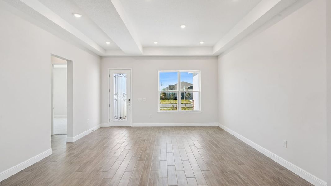 Representative unfurnished interior of a home built from the Conrad by D.R. Horton in Buena Lago, St. Cloud (Image 14). Representative unfurnished interior of a home built from the Conrad by D.R. Horton in Buena Lago, St. Cloud (Image 14).