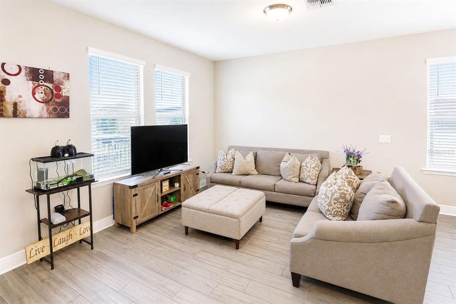 Furnished interior view inside a new home in Highland Ridge, Winter Garden (Image 10).