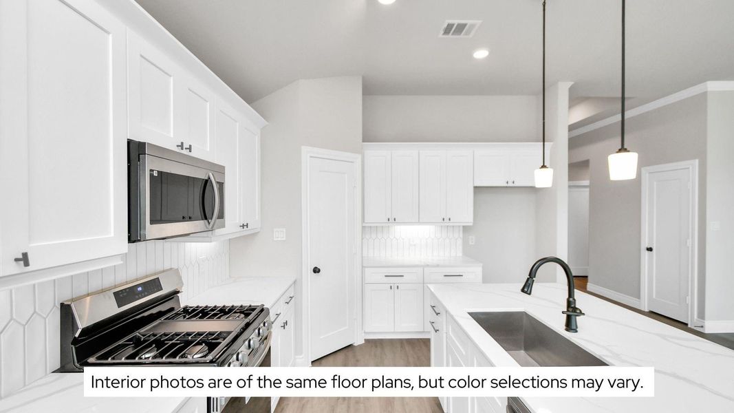 Furnished interior view inside a new home in Grand Oaks Reserve, Cleveland (Image 12).