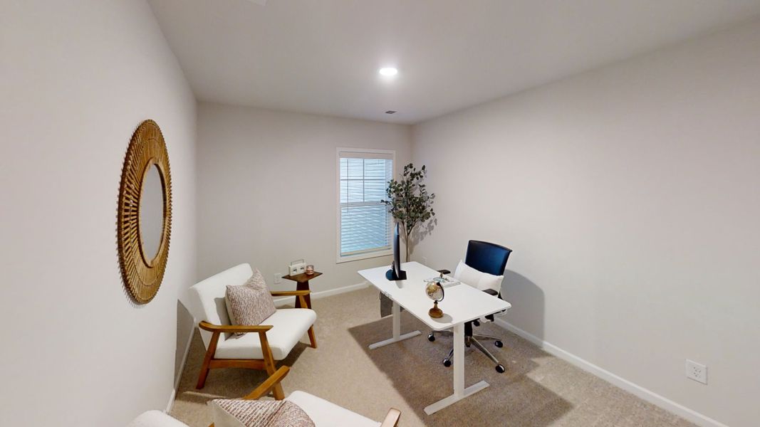 Furnished interior view inside a new home in Village at Boulware, Lugoff (Image 28). Furnished interior view inside a new home in Village at Boulware, Lugoff (Image 28).
