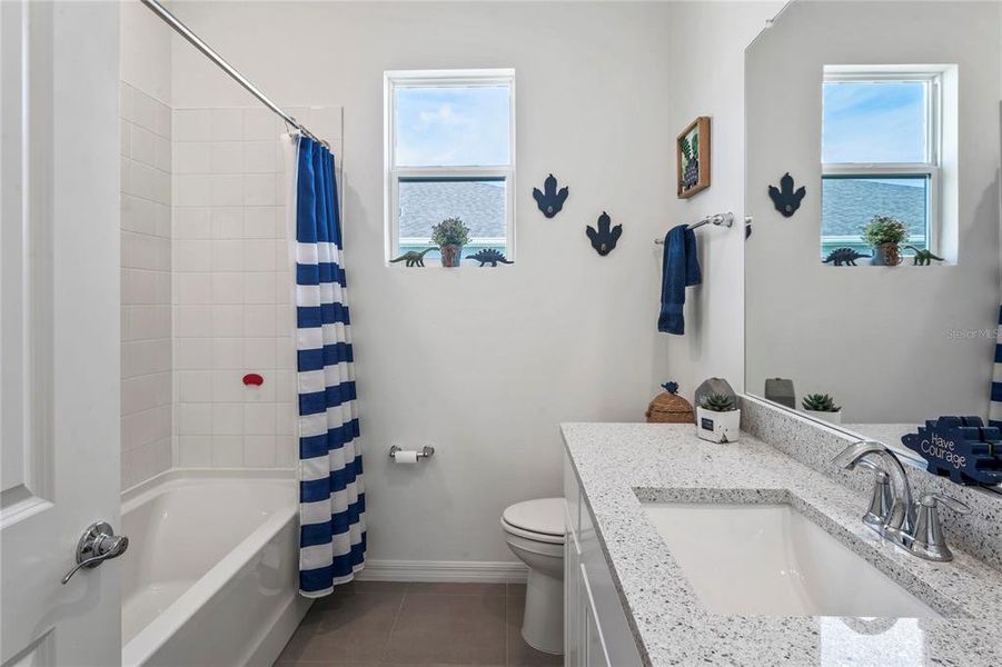 Furnished interior view inside a new home in Towns at Woodsdale, Wesley Chapel (Image 20).