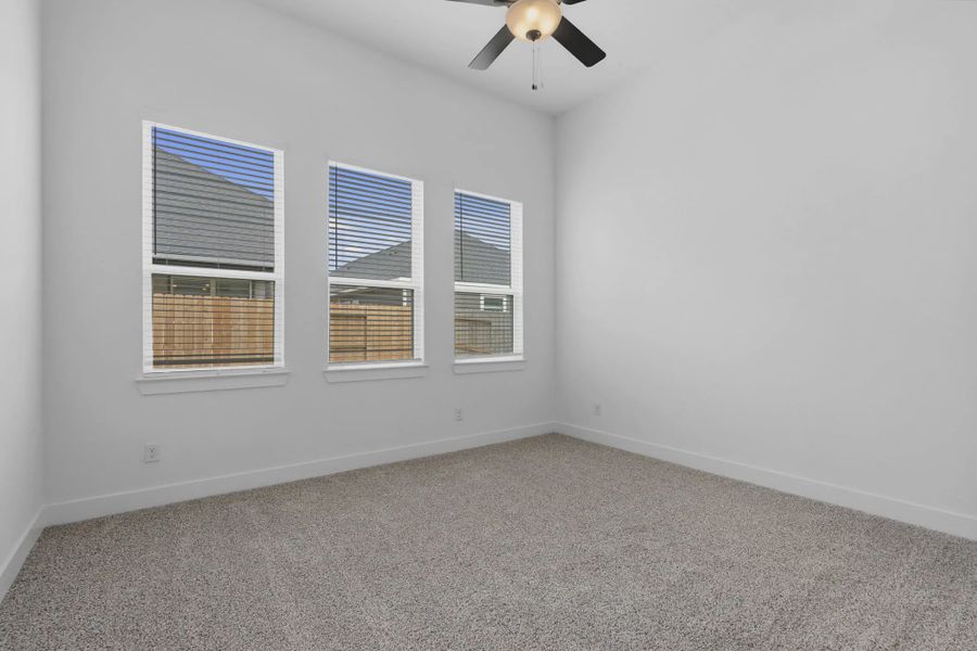 Representative unfurnished interior of a home built from the Durango by Chesmar Homes in Emory Glen, Katy (Image 16). Representative unfurnished interior of a home built from the Durango by Chesmar Homes in Emory Glen, Katy (Image 16).