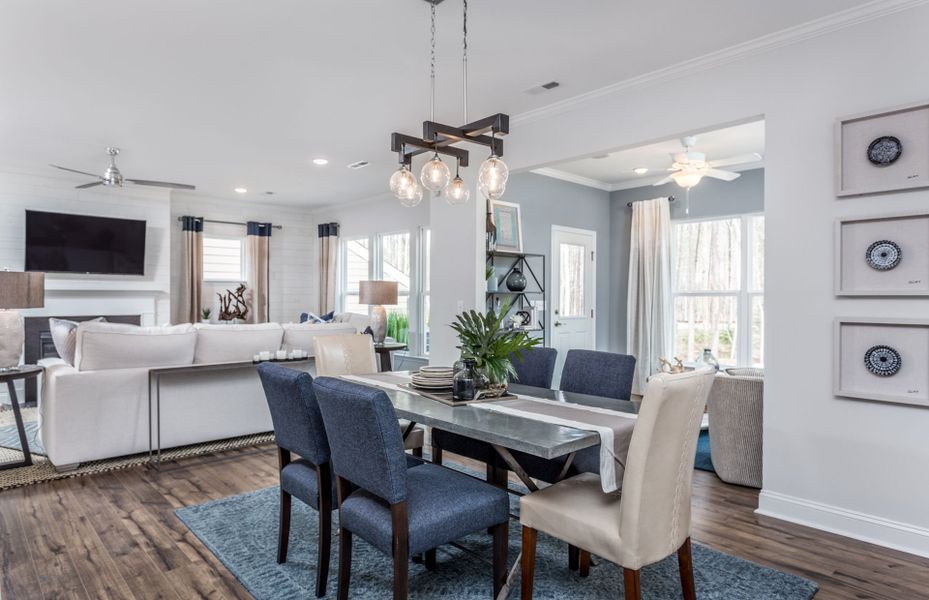 Furnished interior view inside a new home in Forest Creek, Waxhaw (Image 6).