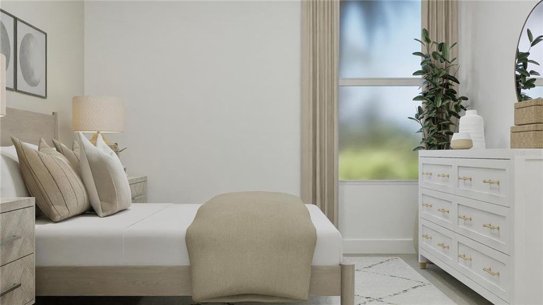 Furnished interior view inside a new home in Ranches at Lake McLeod, Eagle Lake (Image 3).