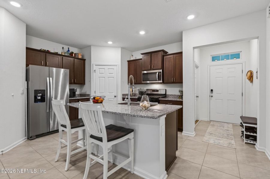Furnished interior view inside a new home in , St. Augustine (Image 14).