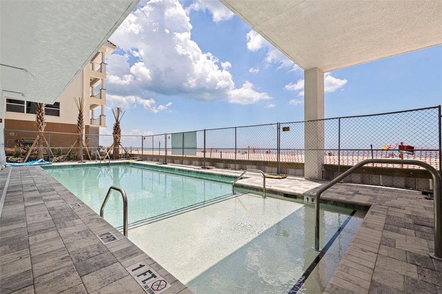 Exterior details and patio area of a home in , Madeira Beach (Image 25).