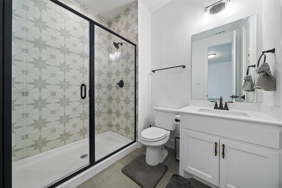 Furnished interior view inside a new home in North Sky, Celina (Image 15). Furnished interior view inside a new home in North Sky, Celina (Image 15).