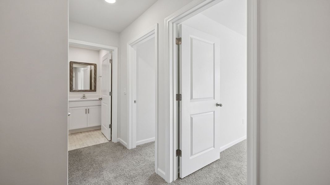 Spacious, unfurnished interior of a new home in Brookside Ridge Townhomes, Greer (Image 22).