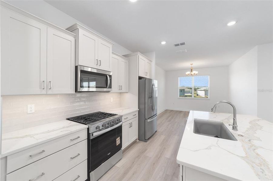 Furnished interior view inside a new home in , Ocala (Image 9). Furnished interior view inside a new home in , Ocala (Image 9).