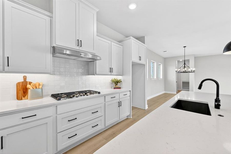 Furnished interior view inside a new home in Elements at Viridian - Signature Series, Arlington (Image 18).