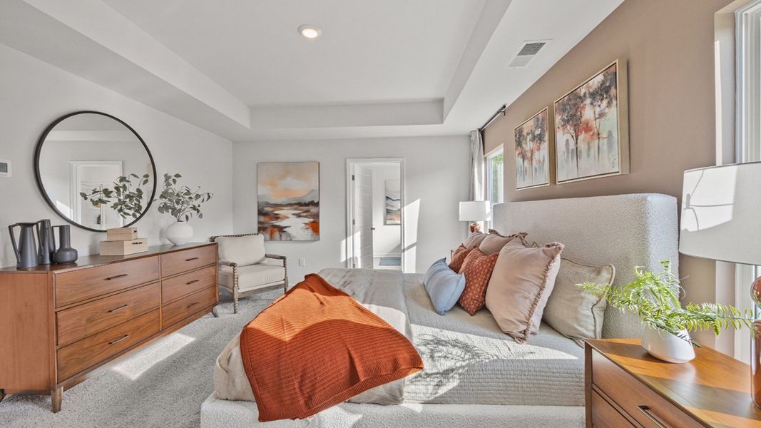 Furnished interior view inside a new home in Wrenfield at Chanticleer, North Augusta (Image 18). Furnished interior view inside a new home in Wrenfield at Chanticleer, North Augusta (Image 18).