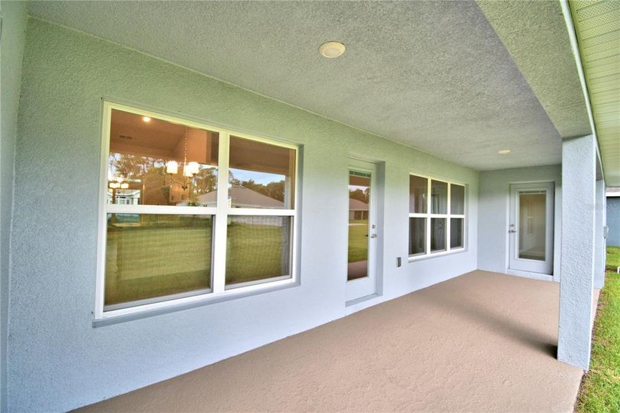 Exterior details and patio area of a home in Cadence Crossing, Auburndale (Image 25). Exterior details and patio area of a home in Cadence Crossing, Auburndale (Image 25).